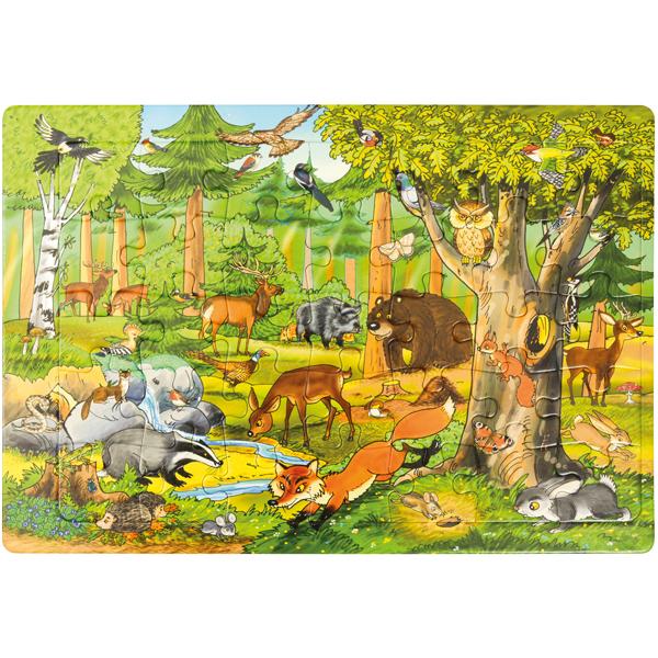 Puzzle Wald, 35 Teile